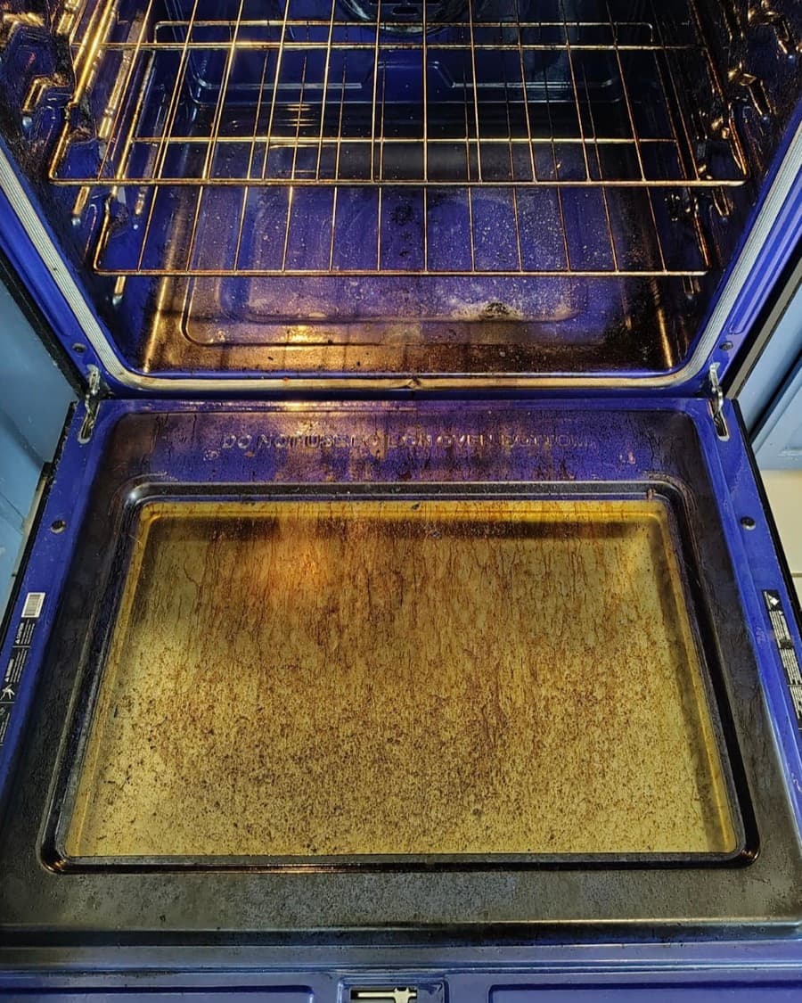 Before: Oven restoration